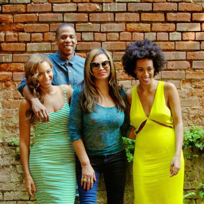 Beyonce Solange JayZ and Tina