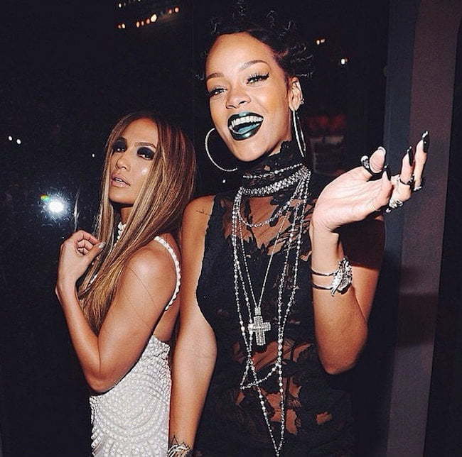 Rihanna and JLo