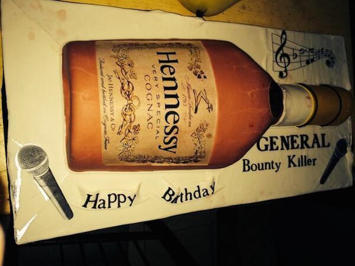 Bounty Killer birthday cake