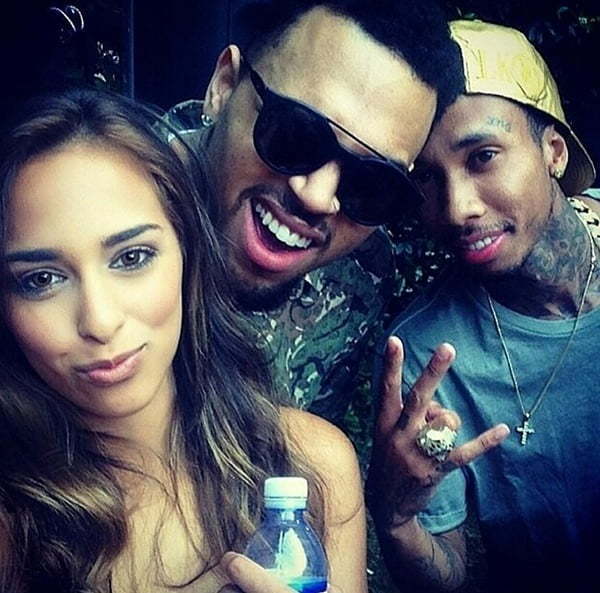 Chris Brown welcome home party 5