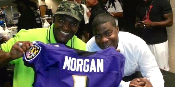 James McNair and Tracy Morgan