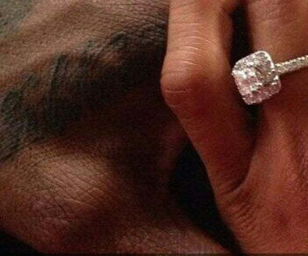 Konshens engagement ring