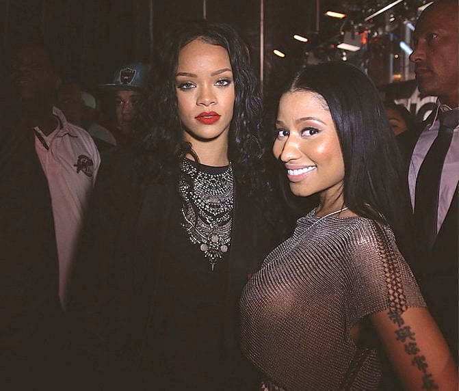 Nicki Minaj and Rihanna