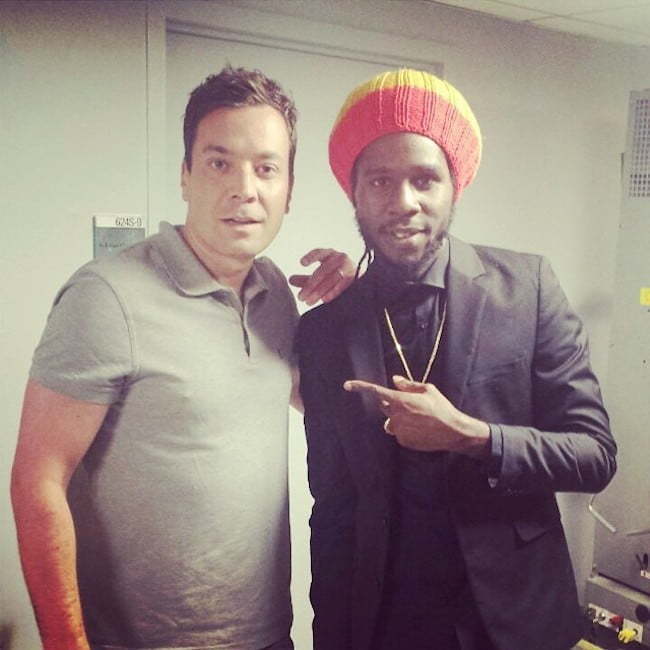 Chronixx and Jimmy Fallon