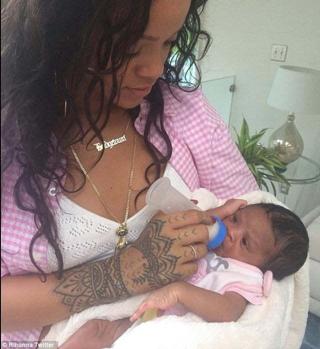 Rihanna baby niece 5