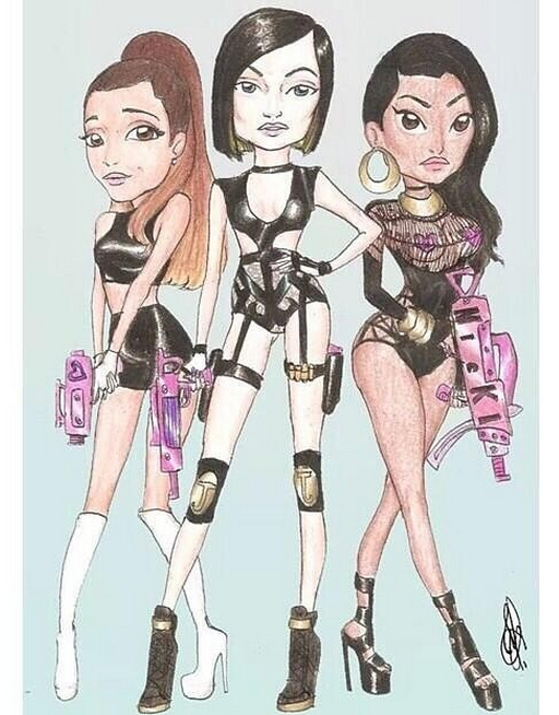 Jessie J nicki and Ariana grande