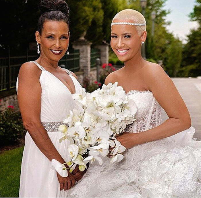 Wiz Khalifa Amber Rose Released Wedding Photos Urban Islandz 2100