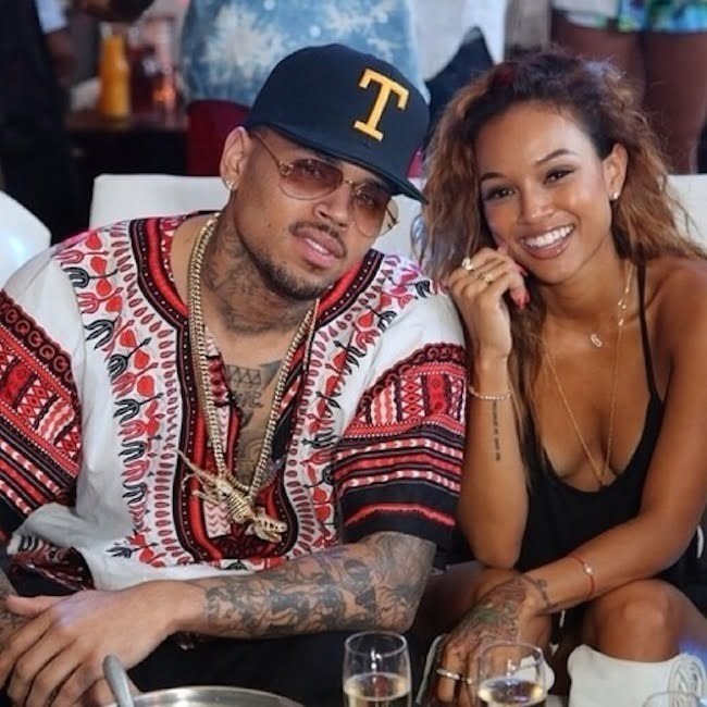 Chris Brown and Karrueche Tran