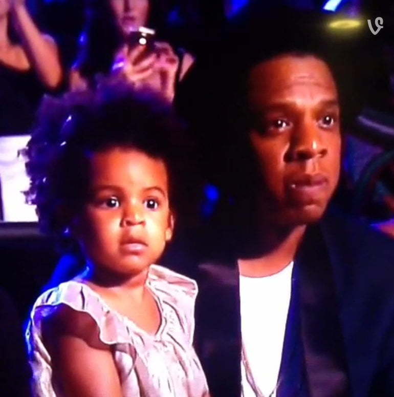 Jay Z and Blue Ivy