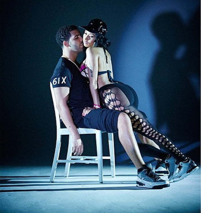 Nicki Minaj Drake lapdance 1