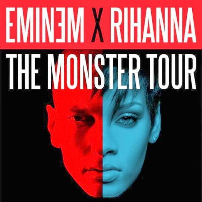 Rihanna eminem the monster tour