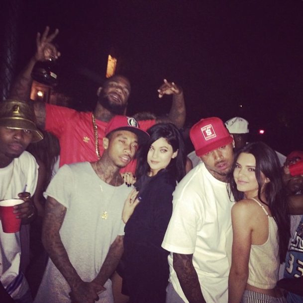 Tyga Kylie birthday bash