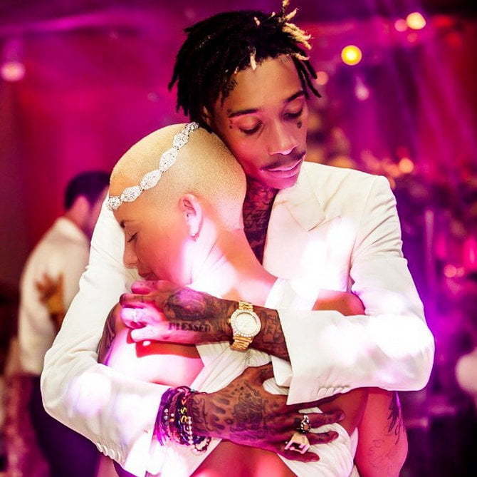 Wiz Khalifa and Amber Rose