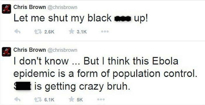 Chris Brown twitter