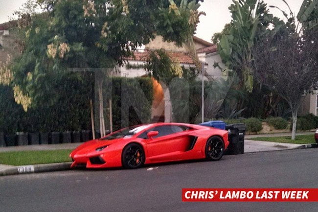 Chris Brown Karrueche house