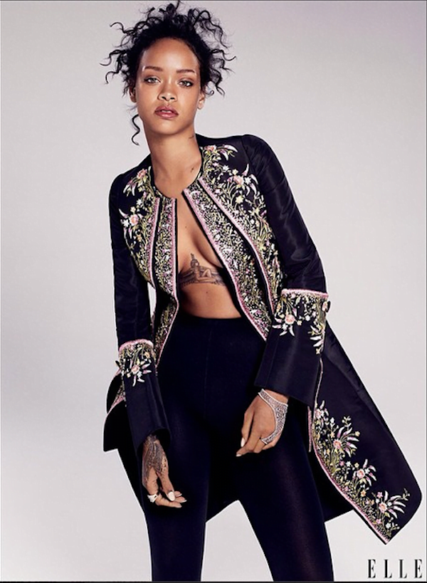 Rihanna Elle mag spread