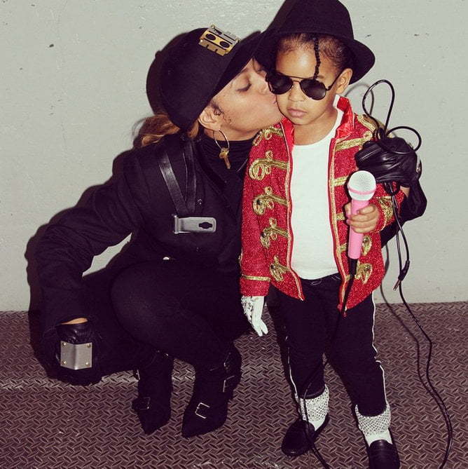 Beyonce and Blue Ivy Halloween