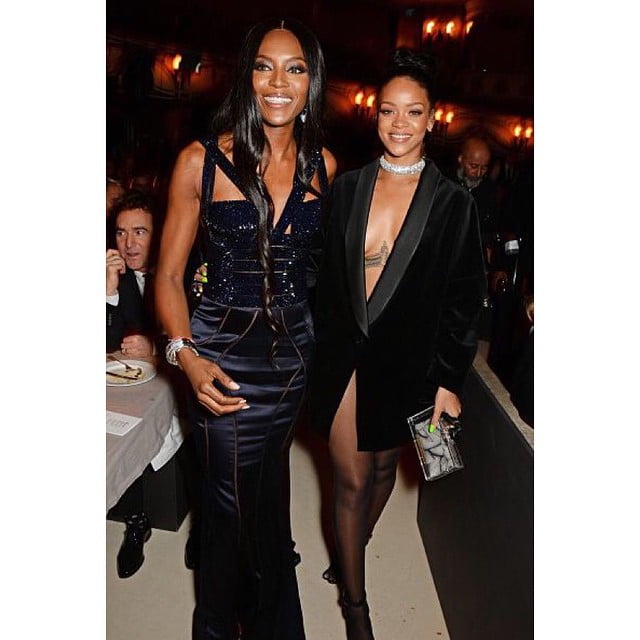 Rihanna and Naomi Campbell