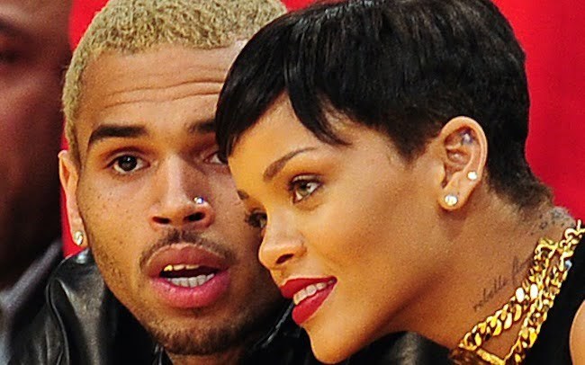 Chris Brown and Rihanna 2015