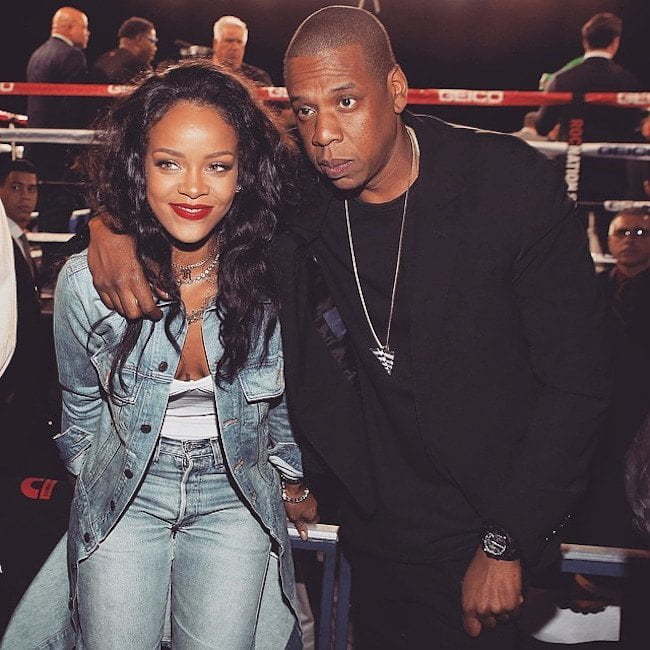 Rihanna and Jay Z 2015