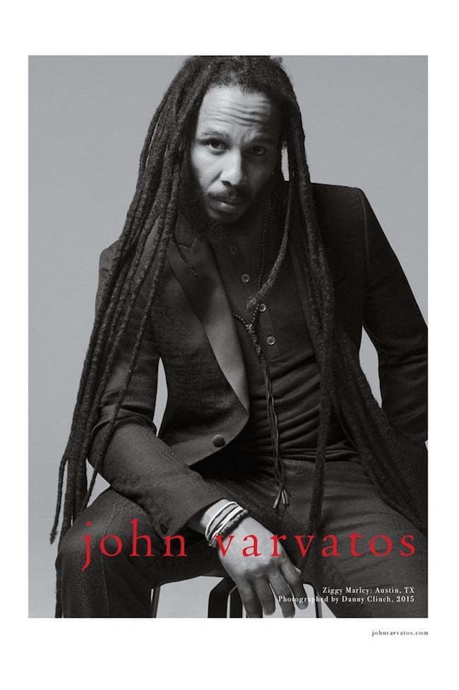 Ziggy Marley John Varvatos campagin