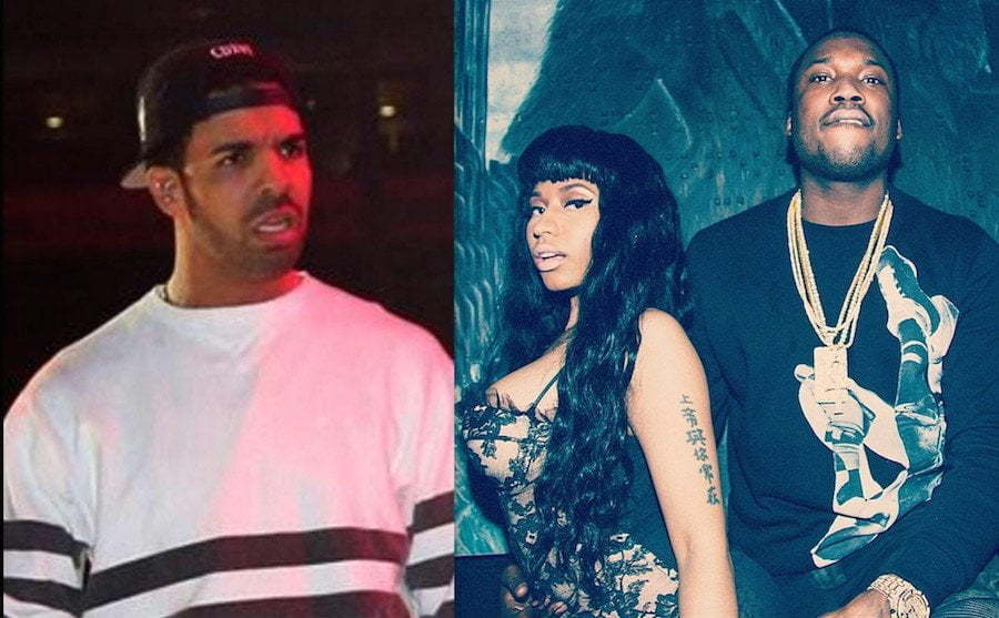 Drake Nicki Minaj and Meek Mill