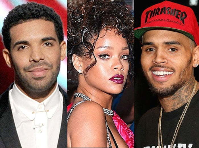 Drake Rihanna and Chris Brown