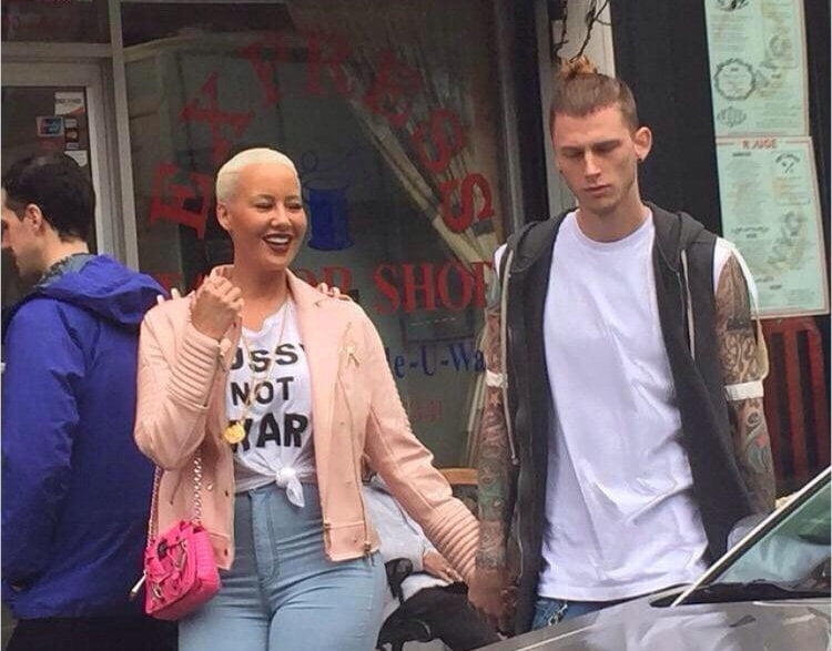Amber Rose Says She Is Not Dating Machine Gun Kelly
