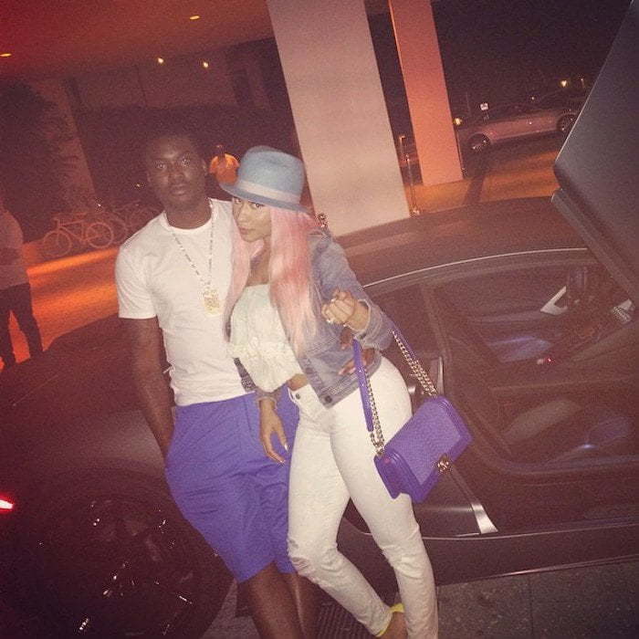 Meek Mill and Nicki Minaj in Miami