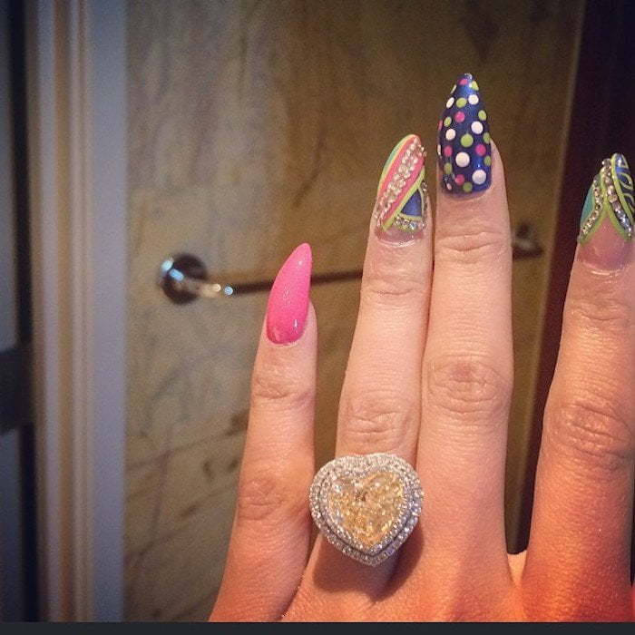 Nicki Minaj Meek Mill engagement ring