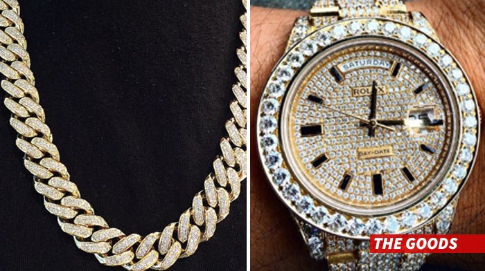 50 Cent jewelry robbed