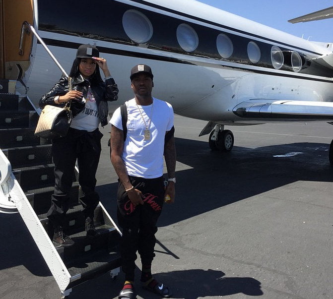 Nicki and Meek private jet