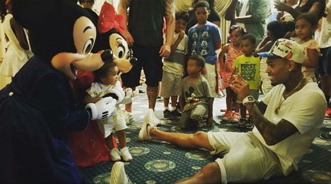 Chris Brown Royalty Disney Land