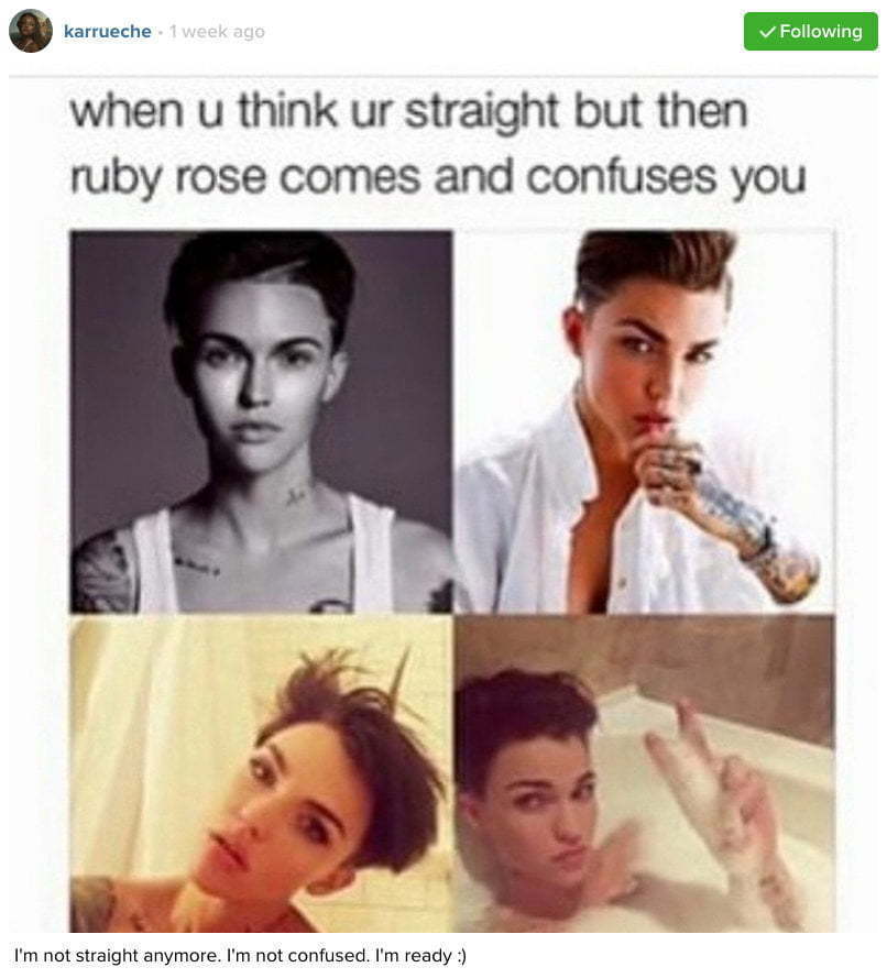 Karrueche Ruby Rose IG