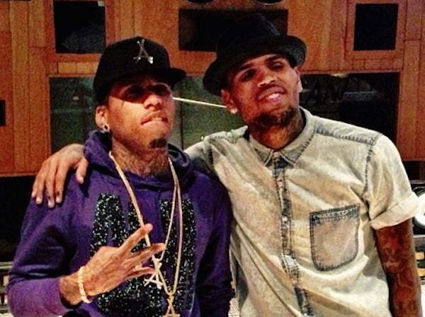 kid ink and chris brown look alike