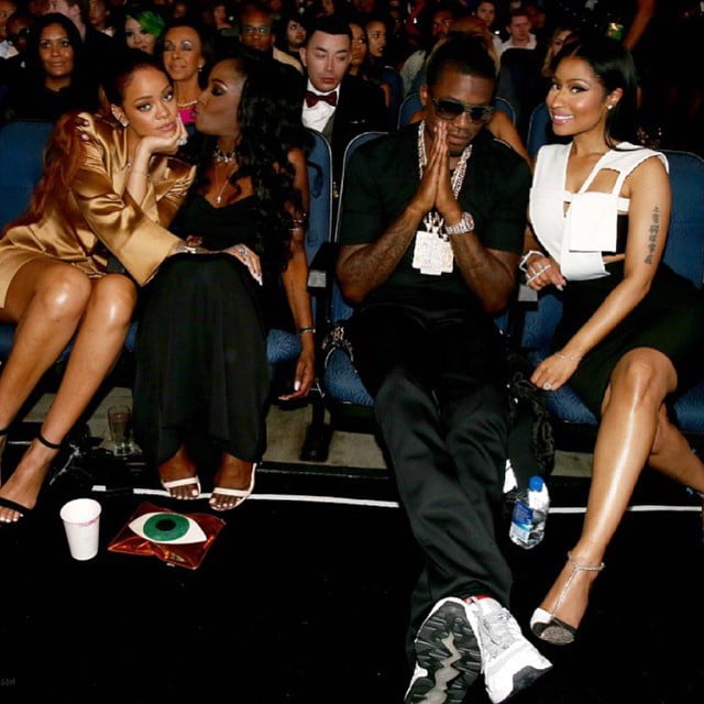 Nicki Minaj Rihanna Meek Mill BET Awards