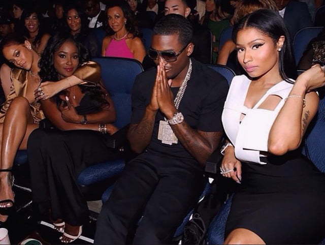 Nicki and Meek BET Awards 2015