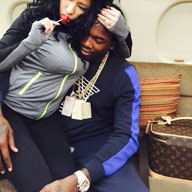 Nicki and Meek PDA