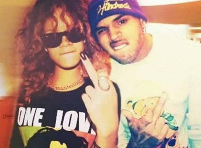 Rihanna and Chris Brown