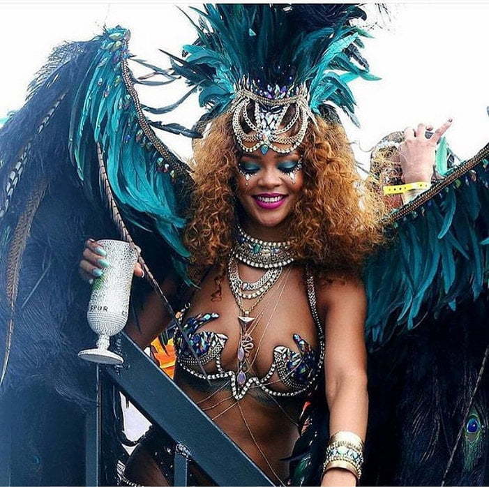 Rihanna 2015 Carnival outfit