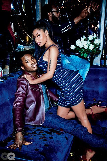 Nicki and Meek Mill in GQ