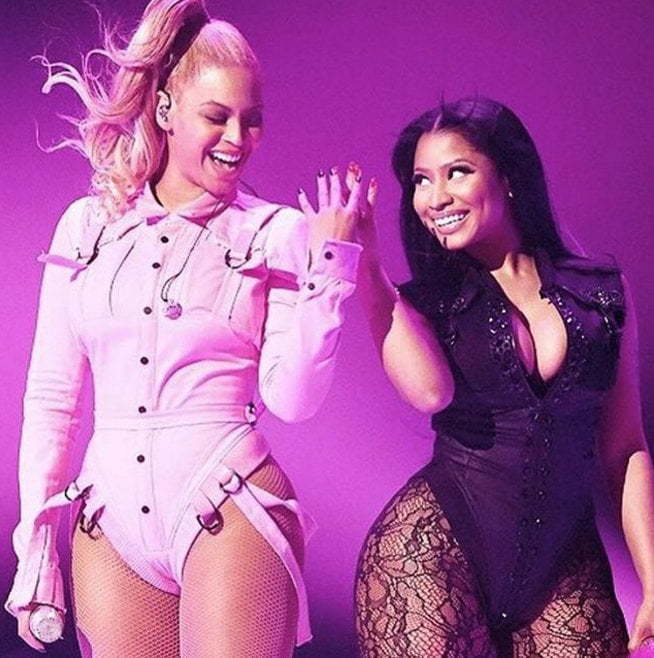 Beyonce and Nicki Minaj TIDAL concert