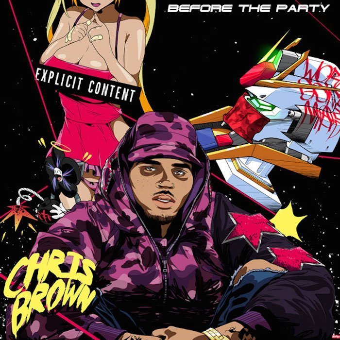 Chris Brown Before The Party artwork