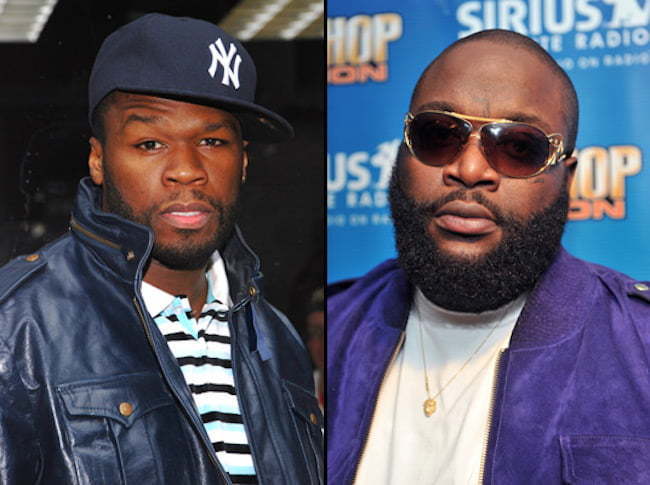 Rick Ross Calls 50 Cent A Social Media Gangster After 50 Threatens Him