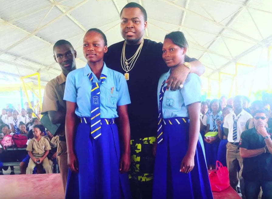 Sean Kingston in Jamaica