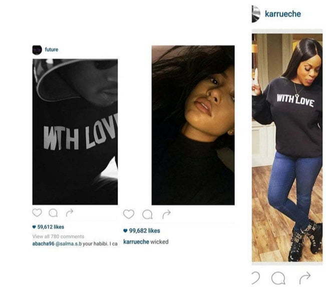 Chris Brown Dissing Karrueche Tran and Future On IG - Urban Islandz