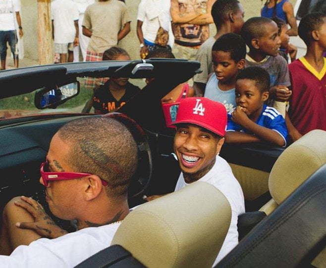 Tyga in Kingston