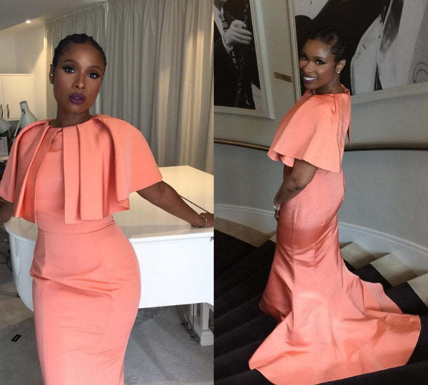 Jennifer Hudson at Ciara wedding