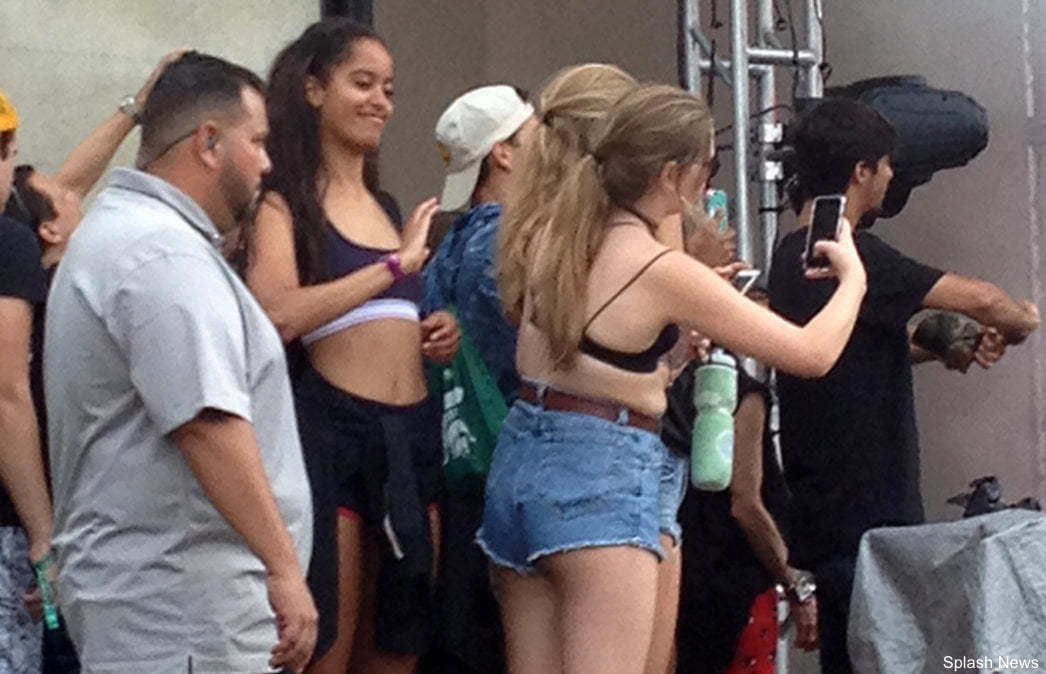 Malia Obama at Lollapalooza