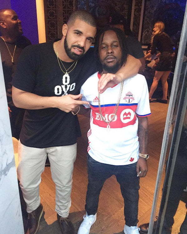 Drake and Popcaan